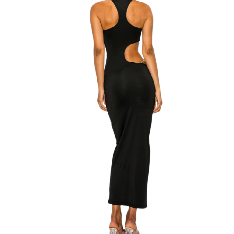 Side Chic Cut-Out Dress