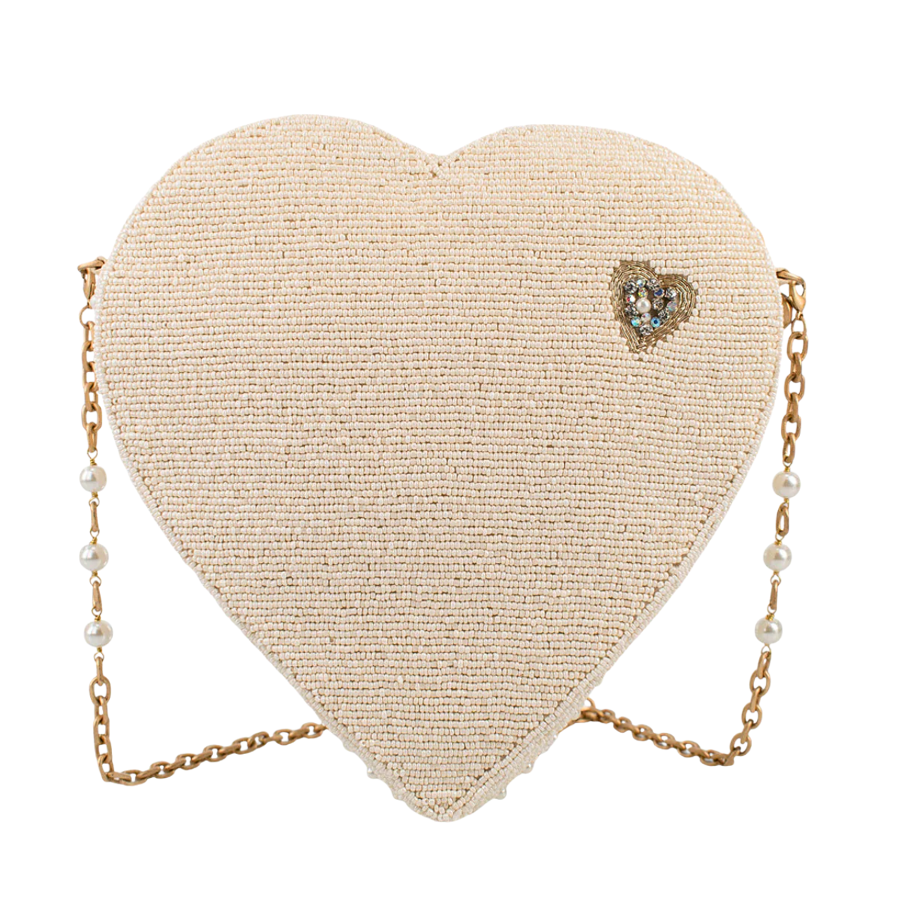 Precious Pearl Heart Handbag