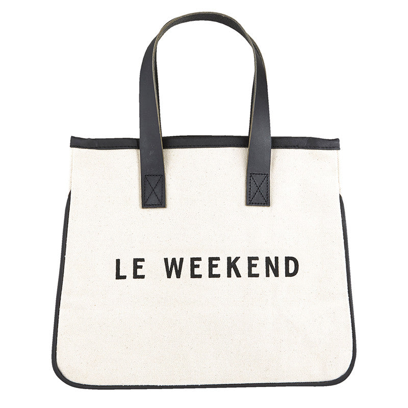 Le Weekend Canvas Tote