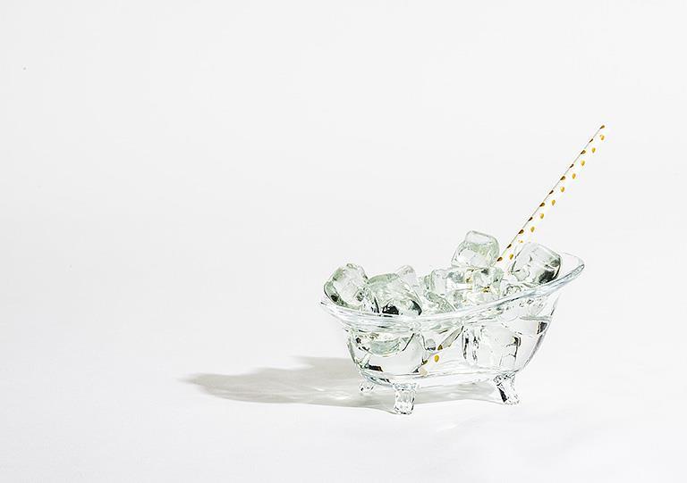 Clawfoot Bathtub Cocktail Glass