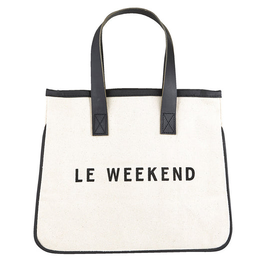 Le Weekend Canvas Tote