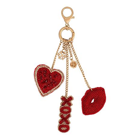 Lover's Lane Beaded Bag Charm